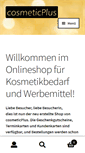 Mobile Screenshot of cosmeticplus.de